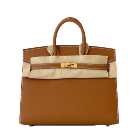 Product photo of Hermes PRE-OWNED Birkin 25 Togo Leather GHW Woman Accessories