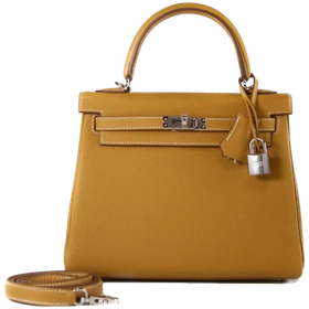 Product photo of Hermes PRE-OWNED Kelly 25 Naturel Sable Togo PHW Woman Accessories