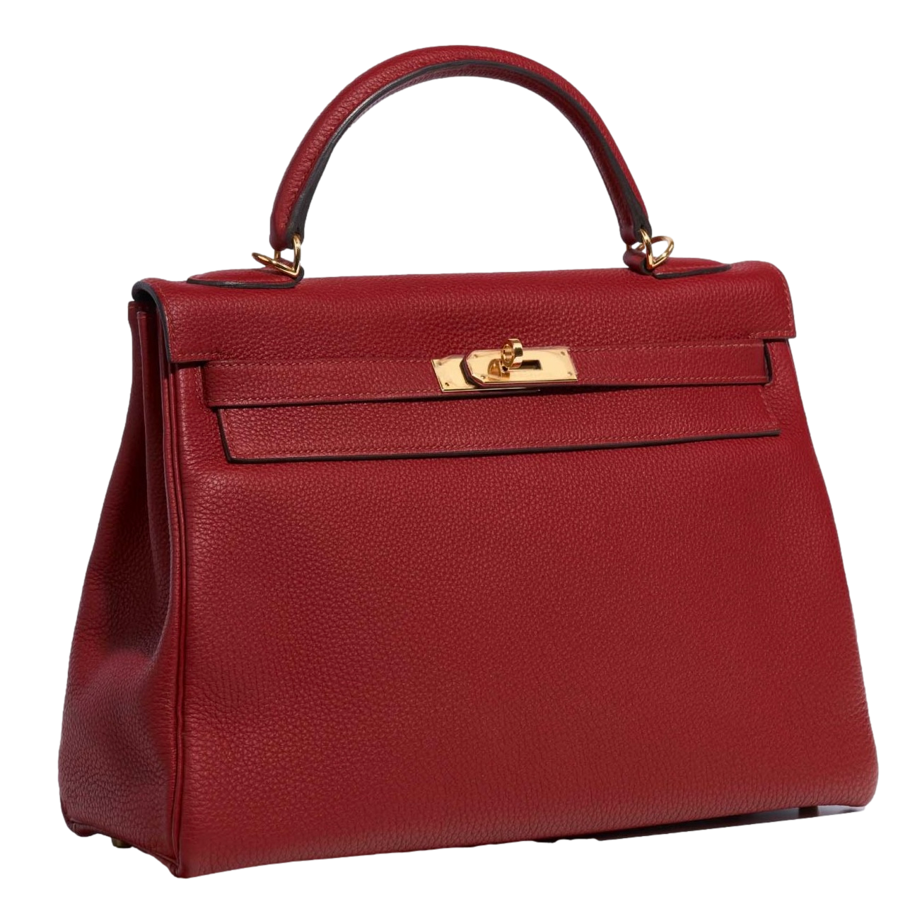 Product photo of Hermes PRE-OWNED Kelly 32 Rouge Grenat Togo GHW Woman Accessories