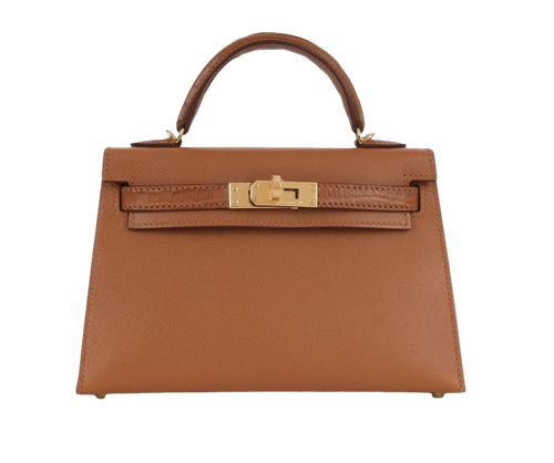 Product photo of Hermes PRE-OWNED Mini Kelly 20 Touch Alligator GHW Woman Accessories