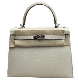 Product photo of Hermes PRE-OWNED Kelly 25 Epsom PHW Woman Accessories