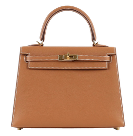 Product photo of Hermes PRE-OWNED Kelly 25 Gold Epsom GHW Woman Accessories