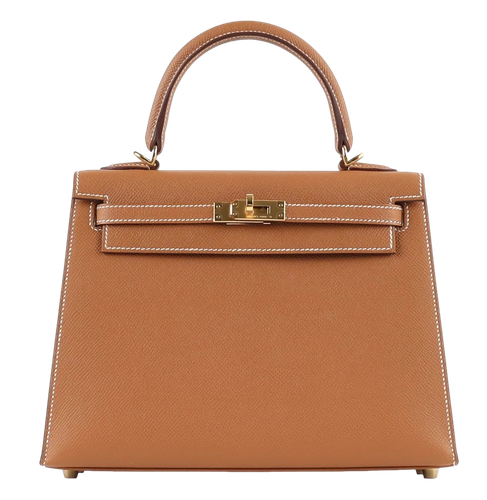 Product photo of Hermes PRE-OWNED Kelly 25 Gold Epsom GHW Woman Accessories