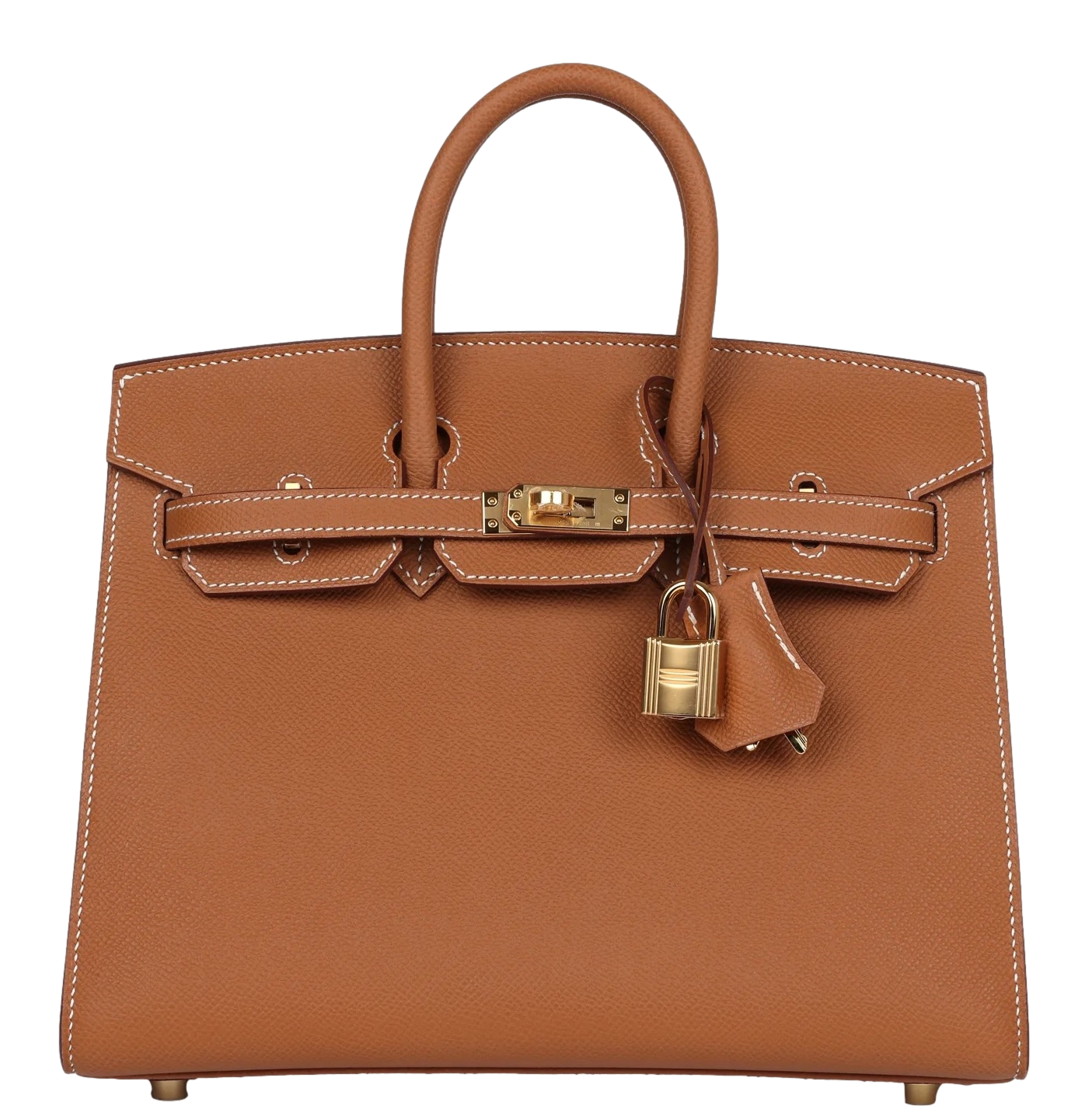 Product photo of Hermes PRE-OWNED Birkin 25 Gold Epsom GHW Woman Accessories