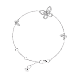 Product photo of GRAFF Butterfly Silhouette Diamond Mini Bracelet Woman Jewelry