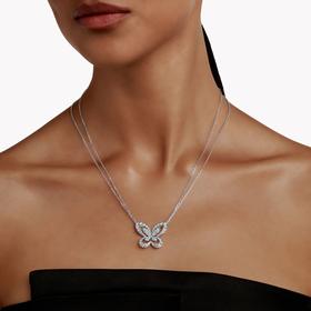 Product photo of GRAFF Butterfly Silhouette Large Diamond Pendant Woman Jewelry