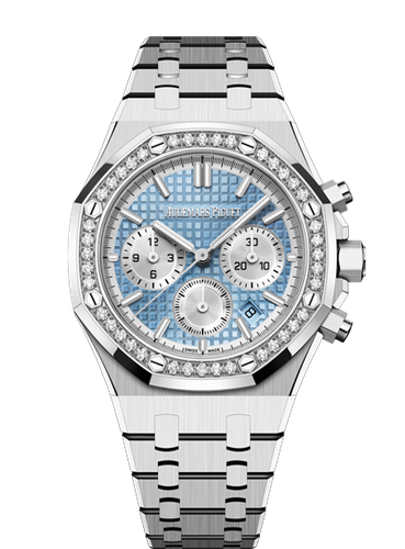 Product photo of Audemars Piguet Royal Oak Selfwinding Chronograph 38mm Ice Blue Unisex Watches