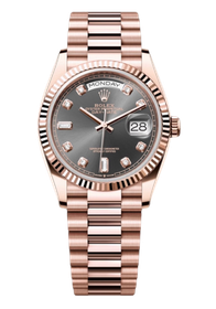 Product photo of Rolex Day-Date 36mm Rose Gold Unisex Watches