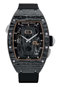Product photo of Richard Mille RM037 TPT Carbon & Titanium  Woman Watches