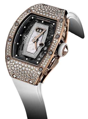 Product photo of Richard Mille RM 037 Diamond Pave Dial Rose Gold Woman Watches