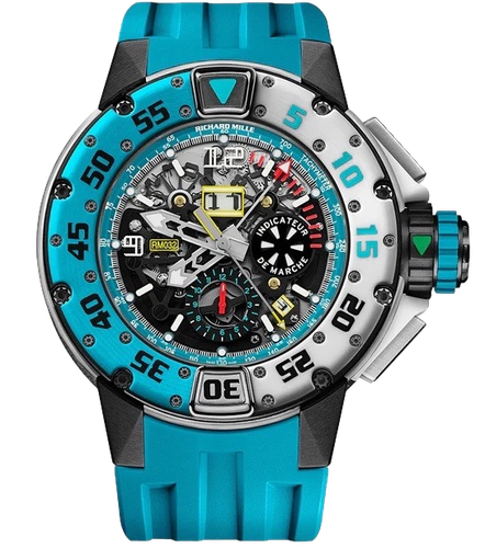 Product photo of Richard Mille RM032 Flyback Chronograph Les Voiles de Saint Barth Man Watches