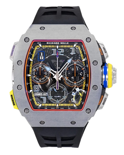 Product photo of Richard Mille RM65-01 Grey Carbon TPT Man Watches