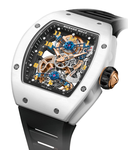 Product photo of Richard Mille RM17-02 Tourbillon White Quartz TPT Man Watches