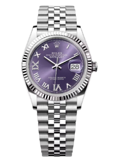 Product photo of Rolex Datejust 36mm Steel and White Gold Woman Watches