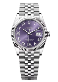 Product photo of Rolex Datejust 36mm Steel and White Gold Woman Watches