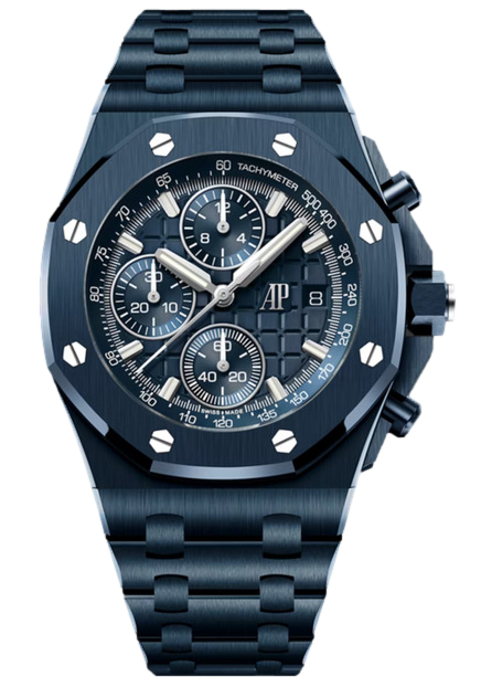 Product photo of Audemars Piguet Royal Oak Offshore Chronograph 42mm Blue Ceramic Man Watches