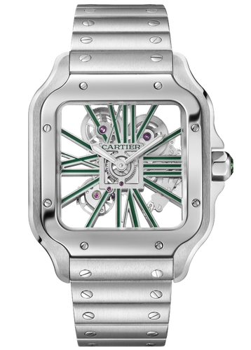 Product photo of Cartier Santos De Cartier Skeleton Large Size Man Watches