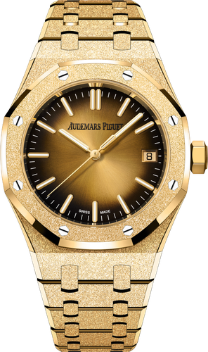Product photo of Audemars Piguet Royal Oak Frosted Yellow Gold  Woman Watches