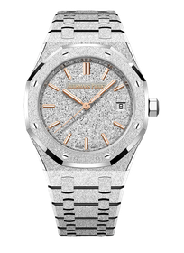 Product photo of Audemars Piguet Royal Oak 34mm Frosted White Gold Woman Watches