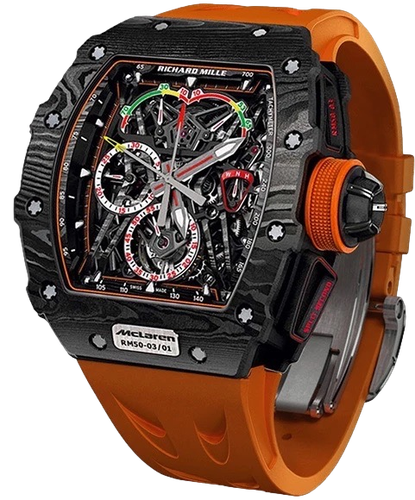 Product photo of Richard Mille TPT Carbon McLaren Man Watches