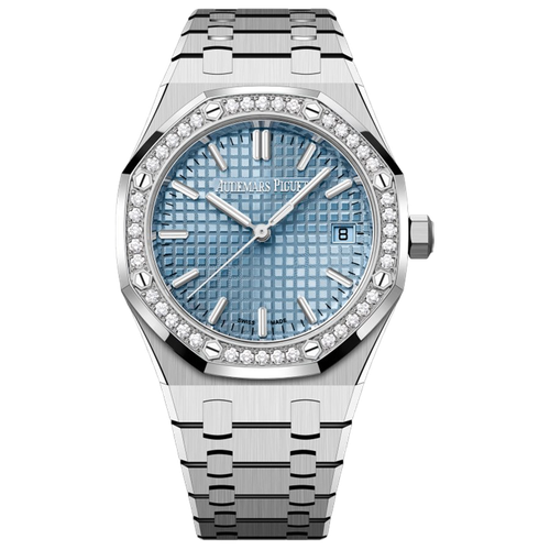 Product photo of Audemars Piguet Royal Oak 34mm Ice Blue Woman Watches